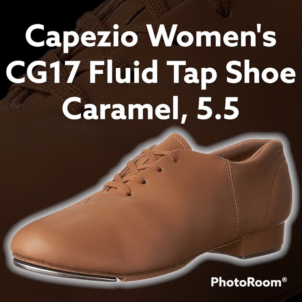 Capezio womens Fluid dance tap shoes, Caramel, 5.5 US